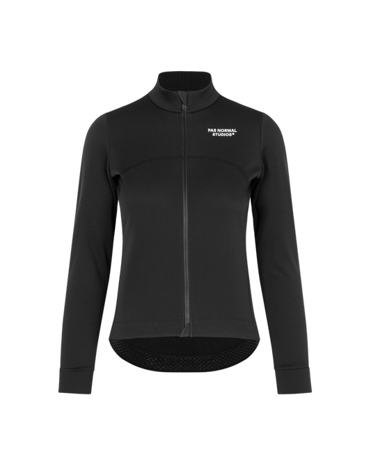 Women's Essential Thermal Long Sleeve Jersey - Black