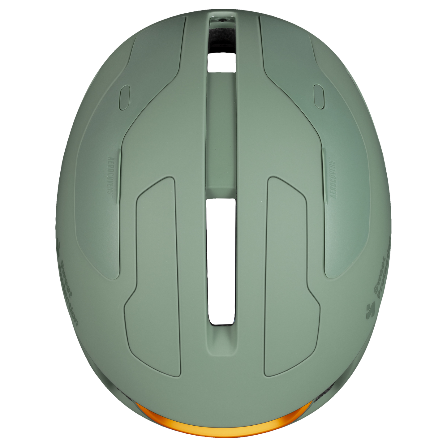 Replaceable moisture-absorbing front pad designed for comfort and effective sweat management during cycling.
