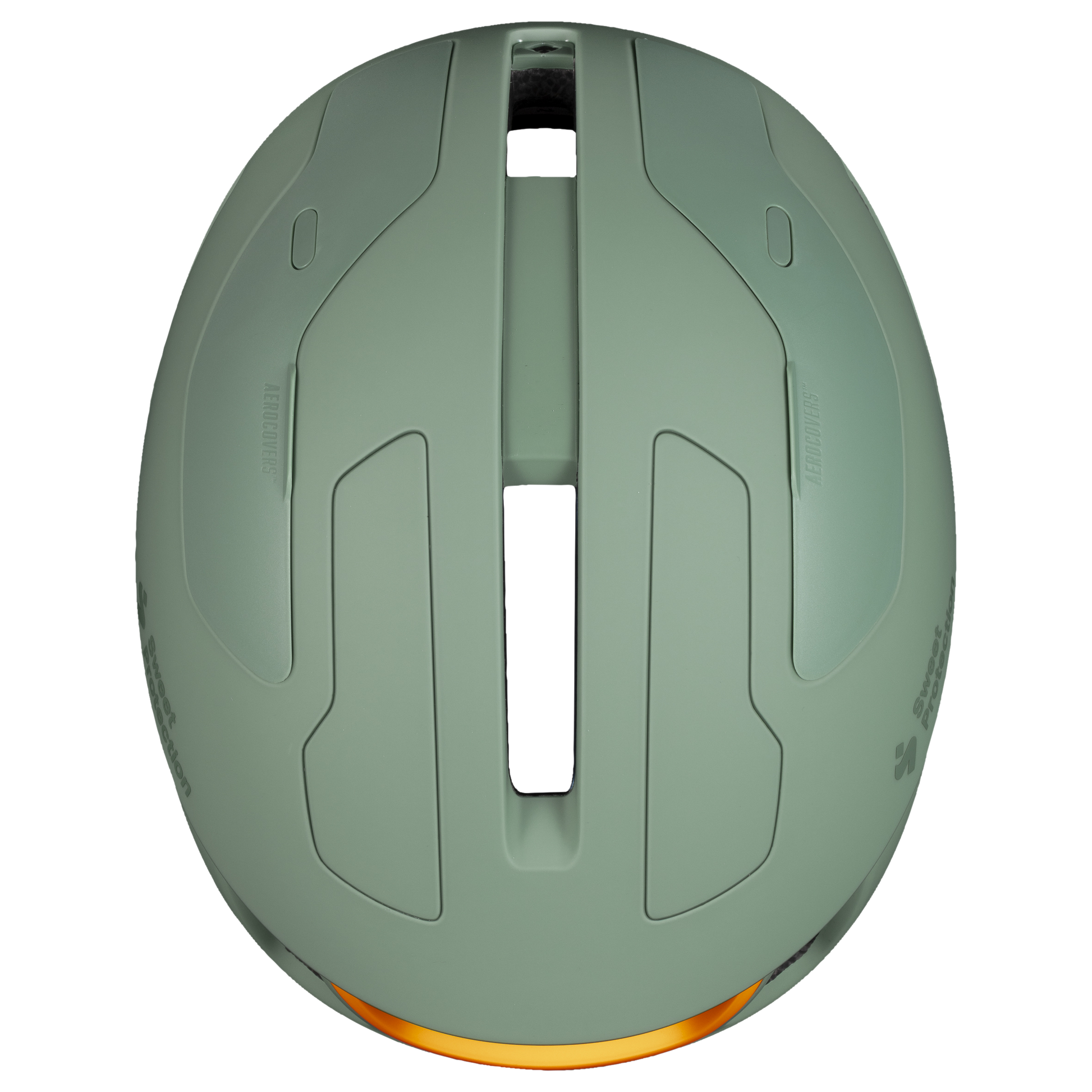 Replaceable moisture-absorbing front pad designed for comfort and effective sweat management during cycling.
