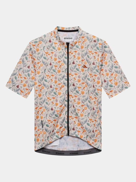 Men's Fleurette Jersey - Chanterelle Chalk