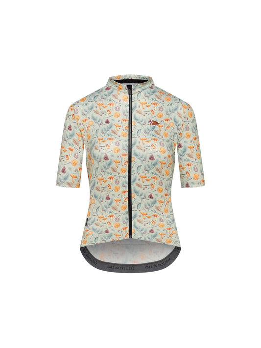 Women's Fleurette Jersey - Chanterelle Agave
