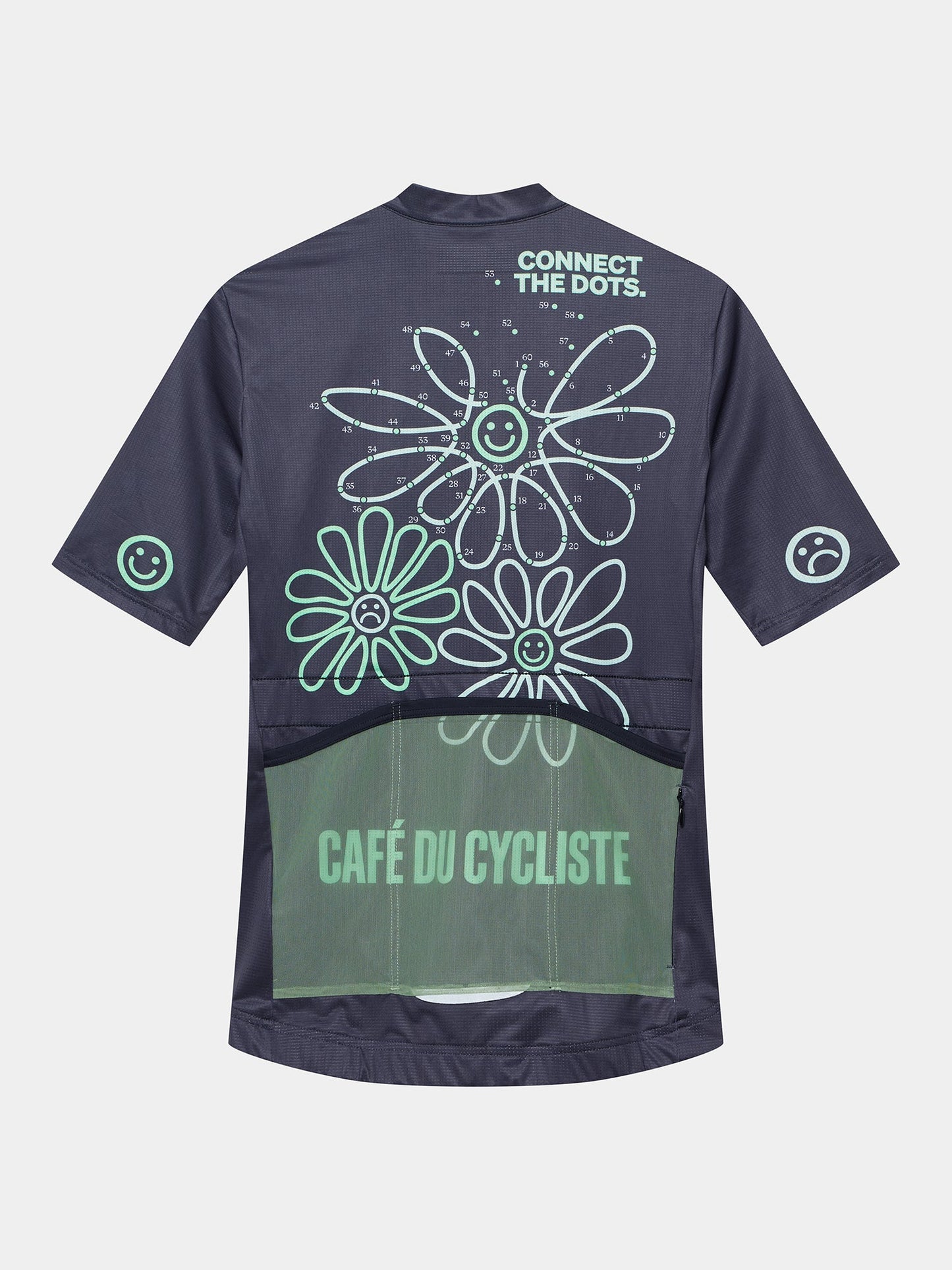 Women's Fleurette Jersey - Dots Anthracite