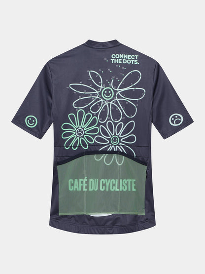 Women's Fleurette Jersey - Dots Anthracite
