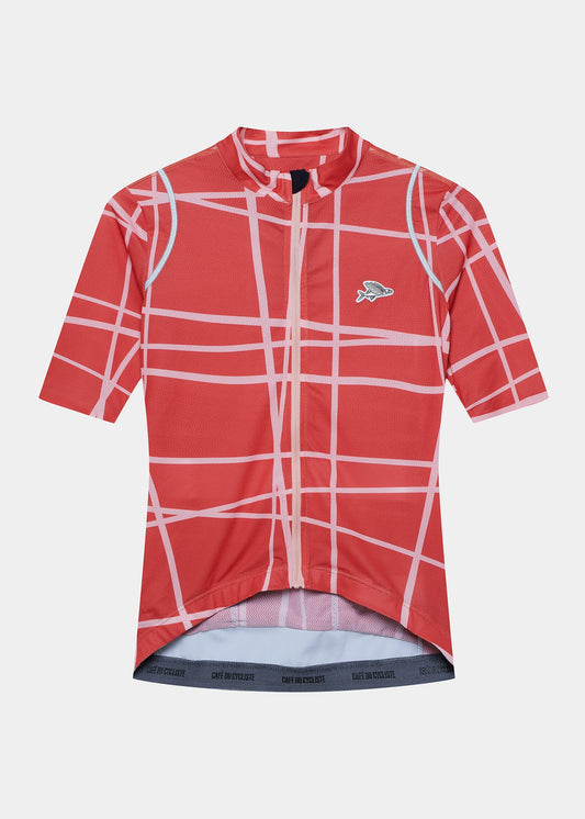 Women's Mona Jersey - Cinder Red Plush