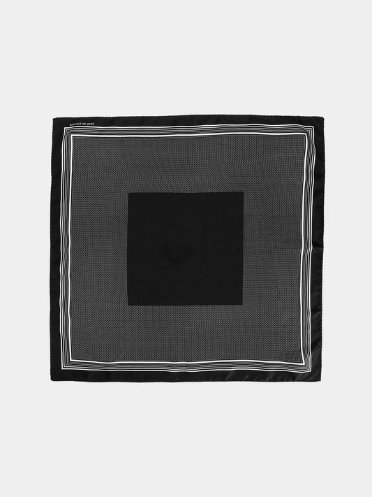 Carre de Soie Silk - Black
