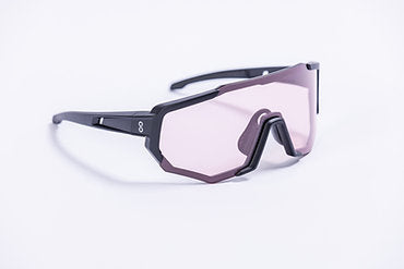 Nita Glasses - Black/Pink Crystal