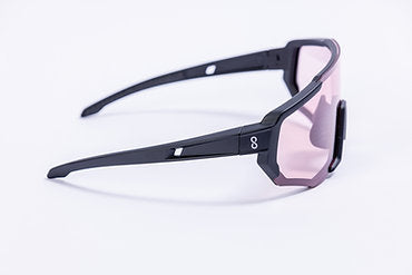 Nita Glasses - Black/Pink Crystal