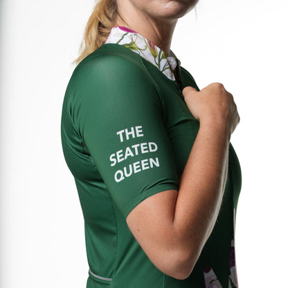 Aristo SS Cycling Jersey - Crown - Green
