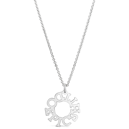 Do Epic Shit Halo Necklace - Silver