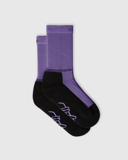 Merino Socks - Purple