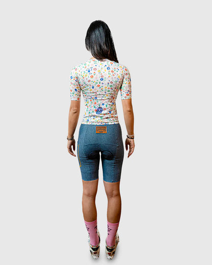 Women's Short Sleeve Jersey - Fiorista