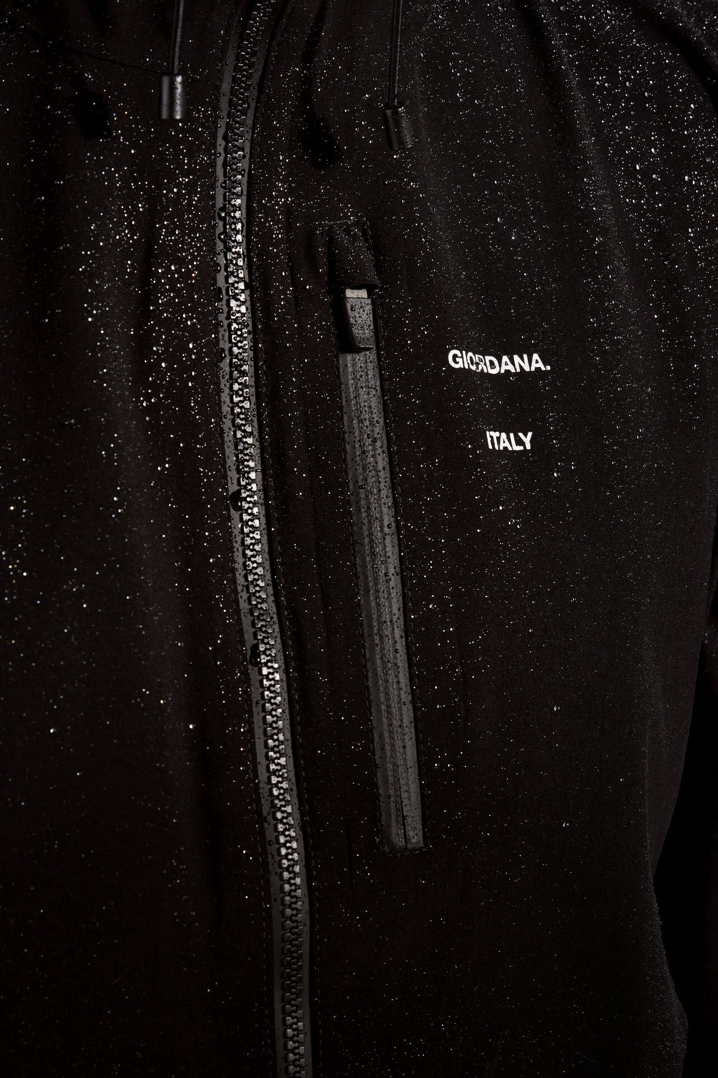 The KB Jetty Rain Jacket - Meteorite Black with Reflective