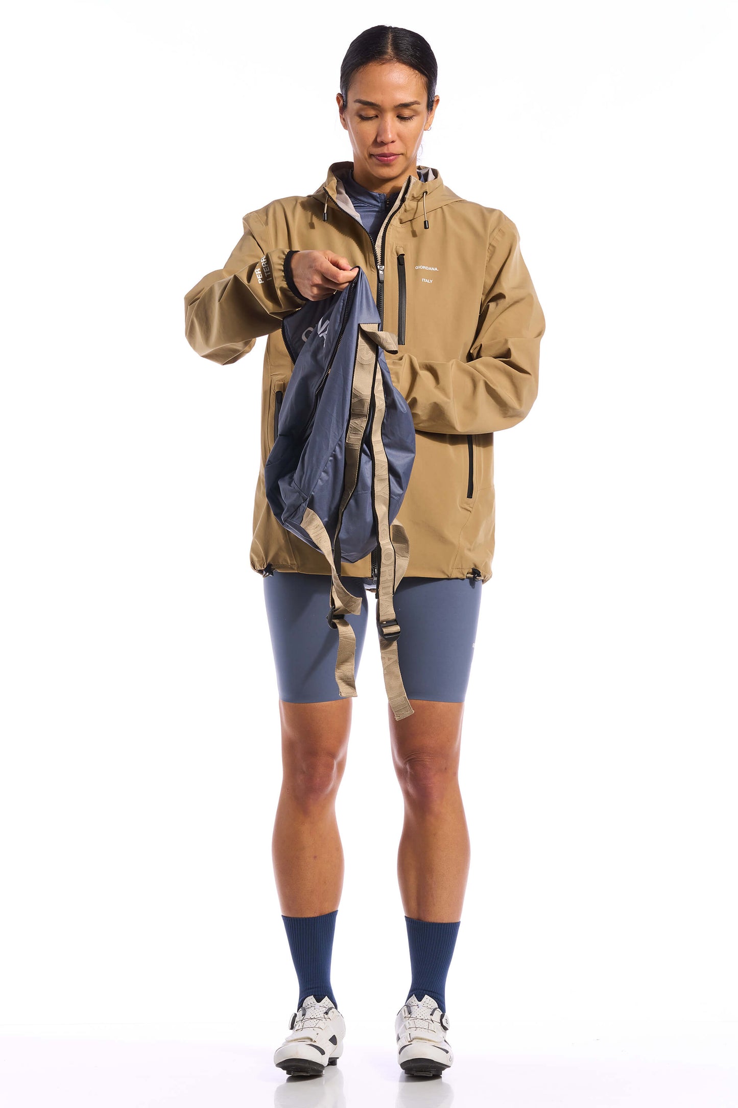 The KB Jetty Rain Jacket - Khaki