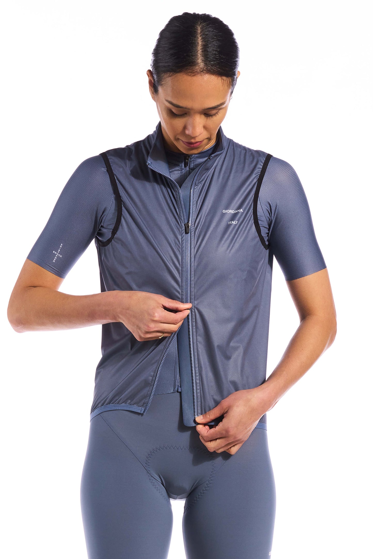 The KB Wind Vest - Grisaille Blue