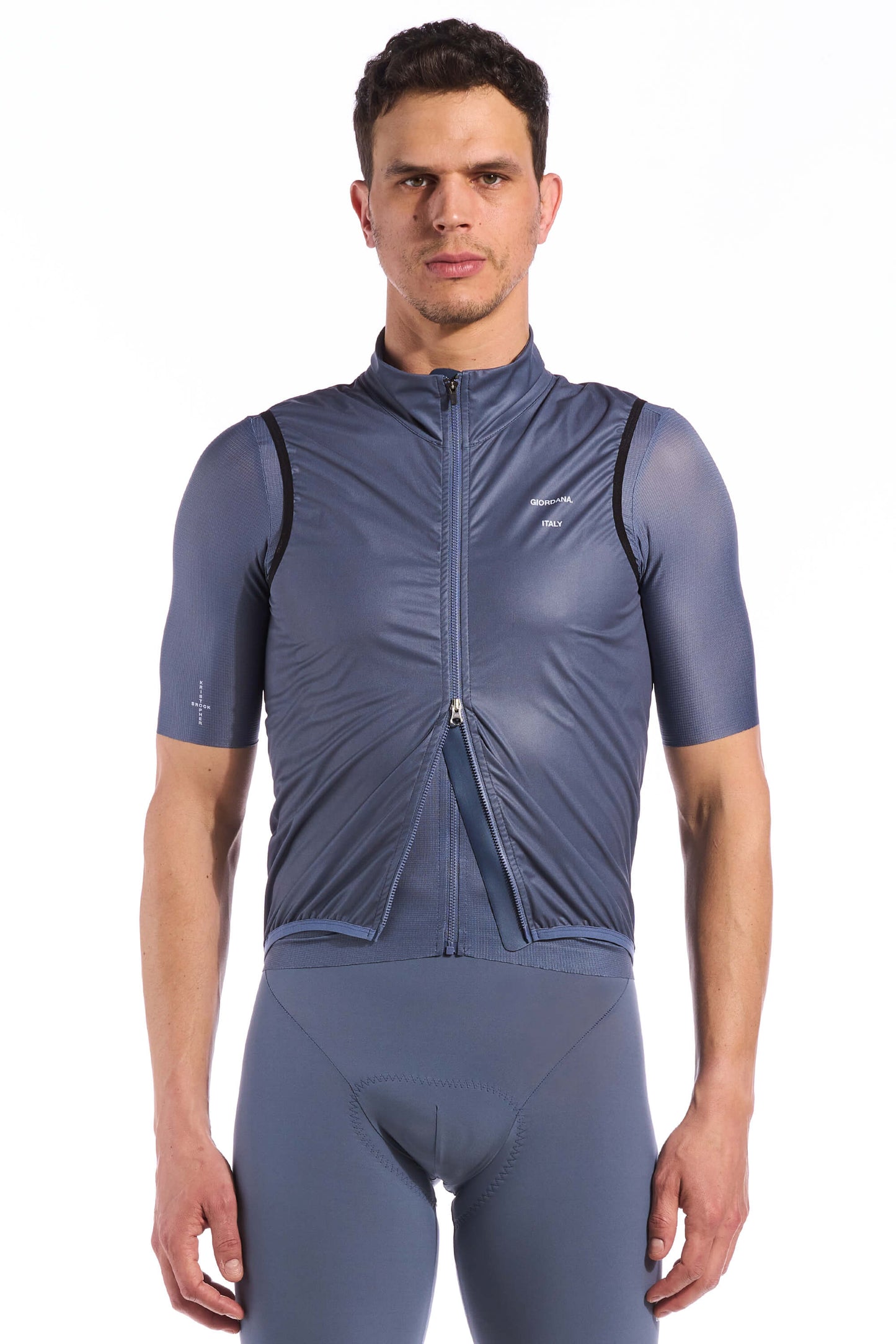 The KB Wind Vest - Grisaille Blue