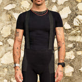 Men's Beyond Cargo Bib Shorts - Black
