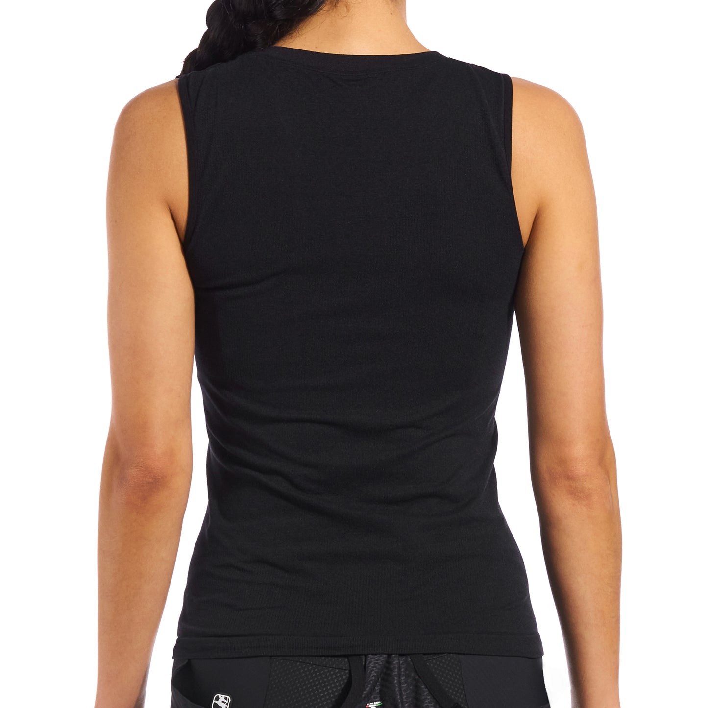 Lightweight Knitted Sleeveless Base Layer - Black