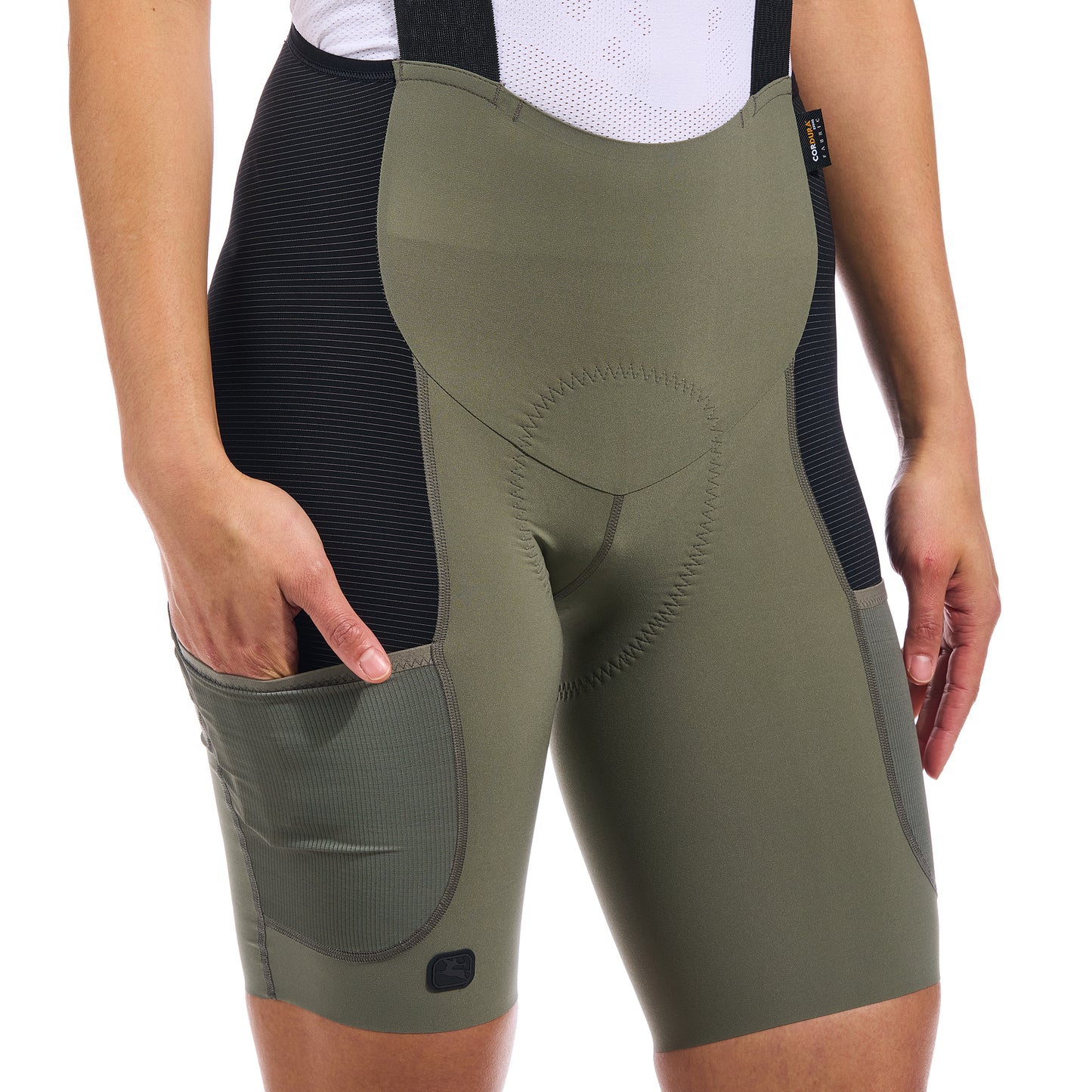 Beyond Gravel Cargo Bib Shorts - Olive