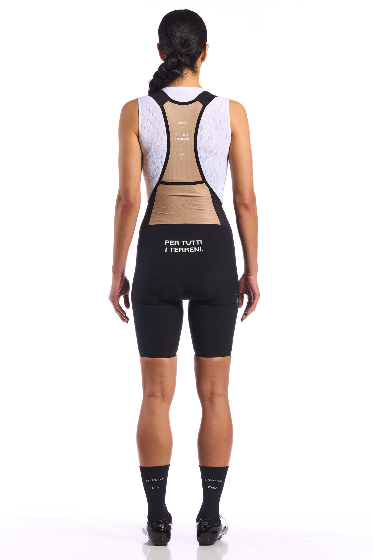 The KB Women's Bib Shorts - Meteorite Black