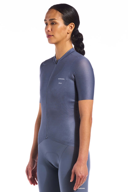 The KB Women's Jersey - Grisaille Blue