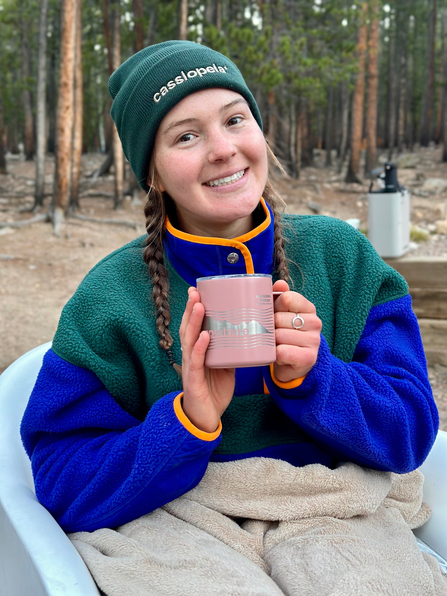 Cassiopeia Beanie - Cassiopeia Green