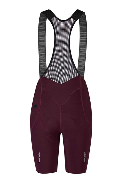 Women's Silverline Bib Shorts - Bordeaux