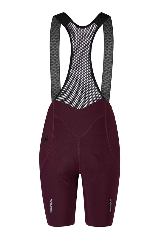 Women's Silverline Bib Shorts - Bordeaux