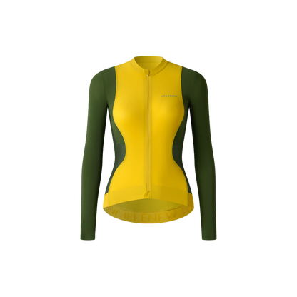 Hourglass Long Sleeve Jersey - Yellow