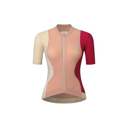 Hourglass Short Sleeve Jersey - Peachy Orange