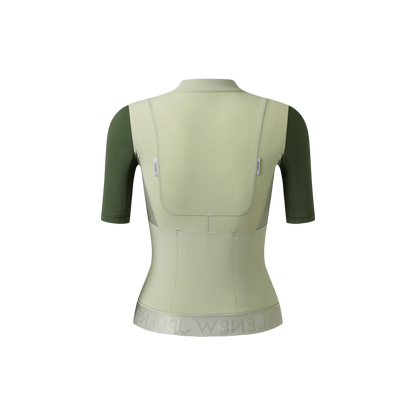 Hourglass Short Sleeve Jersey - Light Green