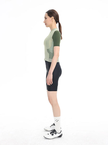 Hourglass Short Sleeve Jersey - Light Green