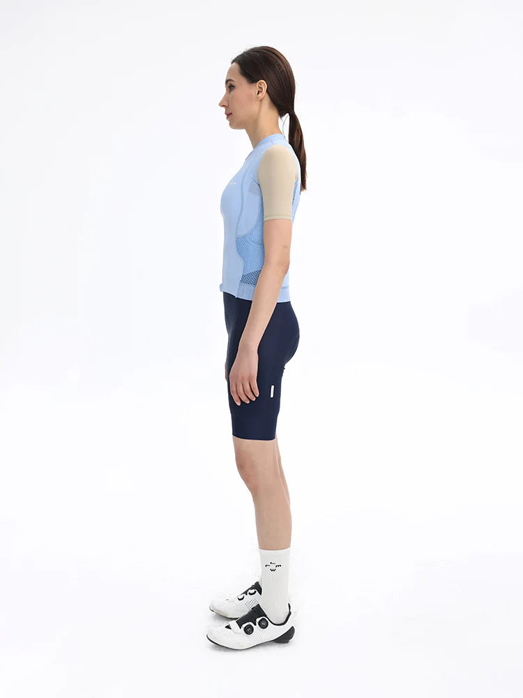 Hourglass Short Sleeve Jersey - Light Blue