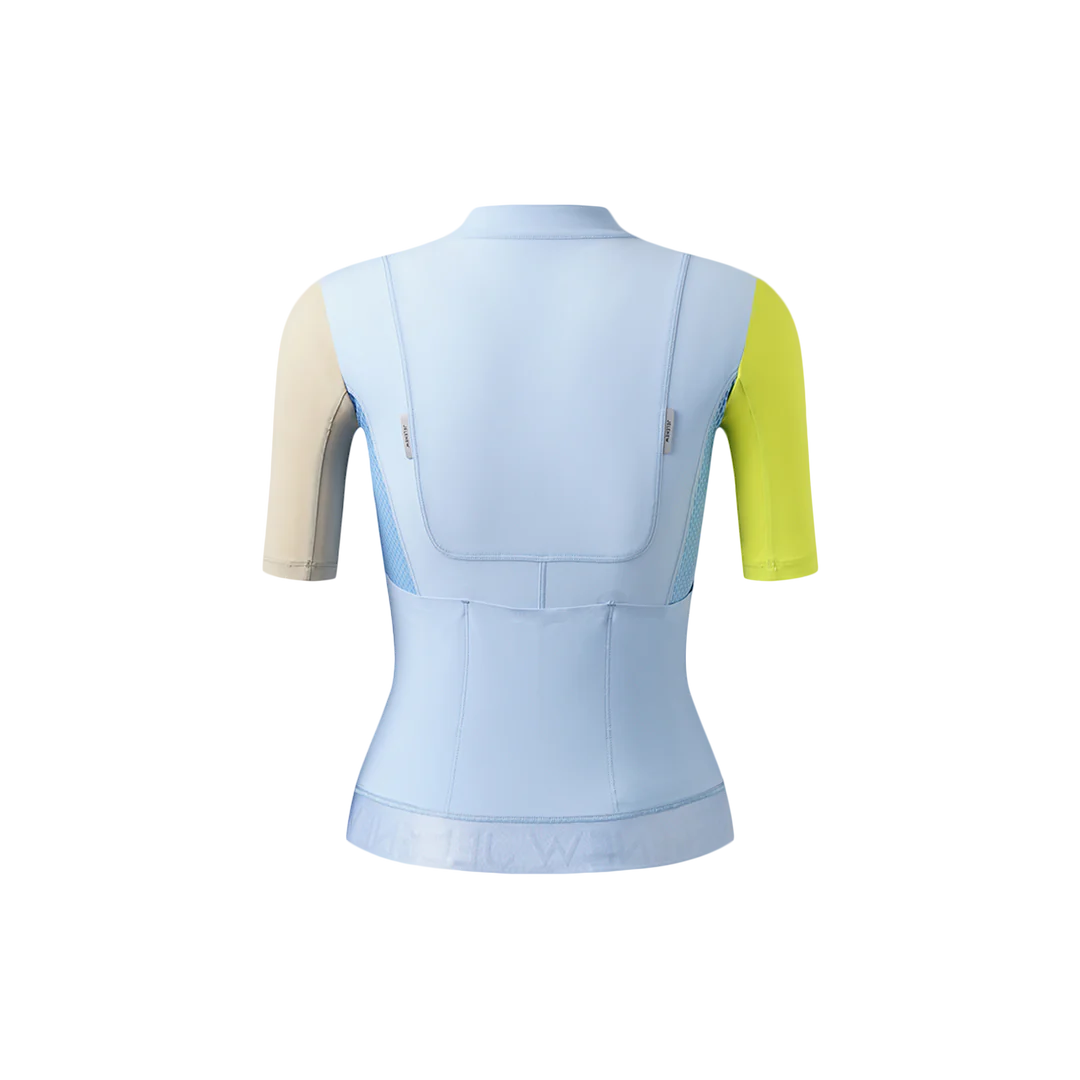 Hourglass Short Sleeve Jersey - Light Blue