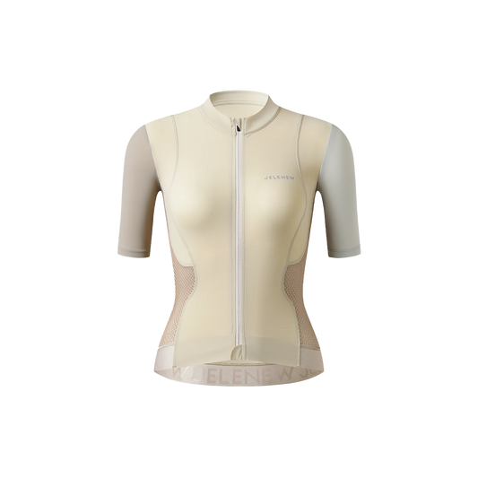 Hourglass Short Sleeve Jersey - Light Khaki