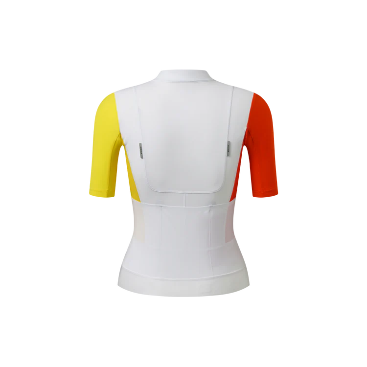 Hourglass Short Sleeve Jersey - White Multi