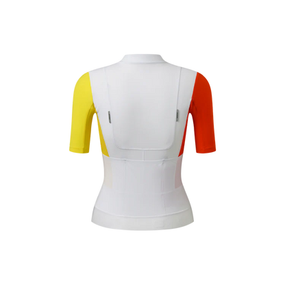 Hourglass Short Sleeve Jersey - White Multi