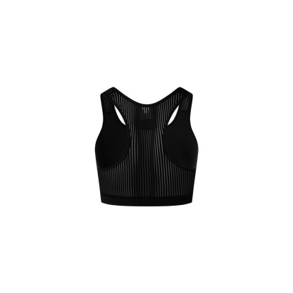 Medium Support Cut-Out Bra - Black