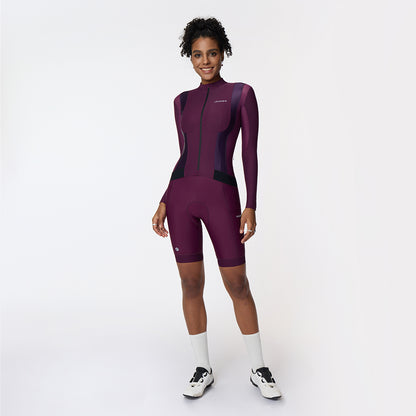 TurboSpin Quick Release Bib Shorts - Berry