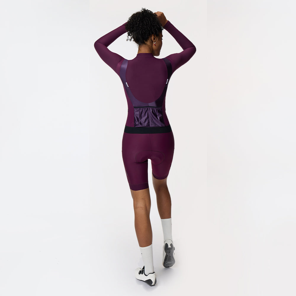 TurboSpin Quick Release Bib Shorts - Berry