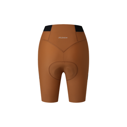 Velocity Cycling Shorts - Reddish Brown