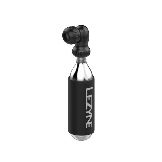 Lezyne Twin Speed Drive CO2 with Cartridge - Gloss Black