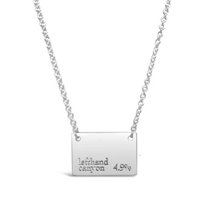 Lefthand Canyon Necklace - Silver