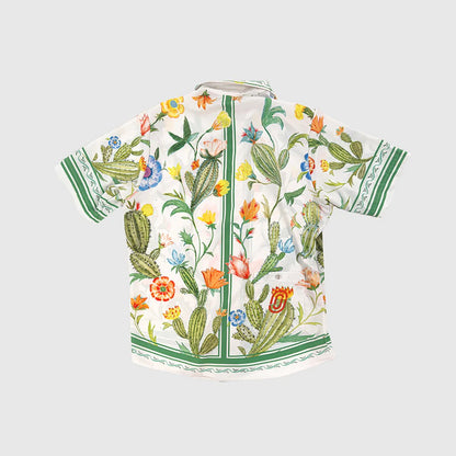 Resort Shirt - Cactus Flower