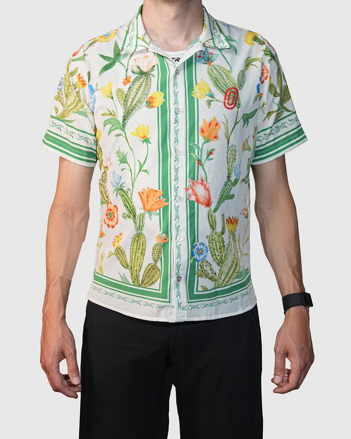 Resort Shirt - Cactus Flower