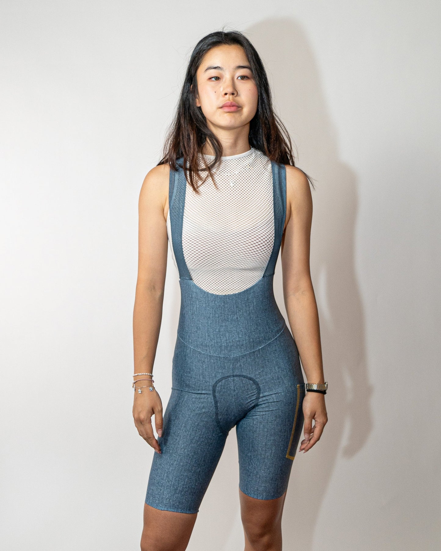 Seamless Bibs - Denim