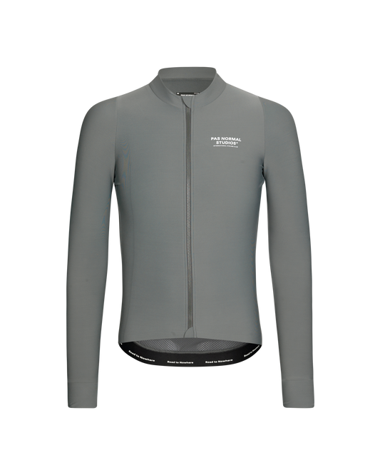 Men's Mechanism Long Sleeve Jersey - Dark Moss