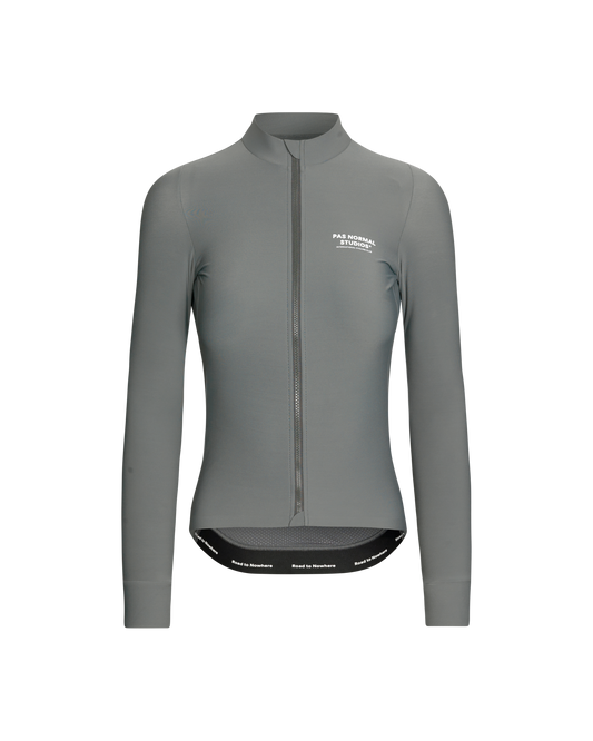 Women's Mechanism Long Sleeve Jersey - Dark Moss