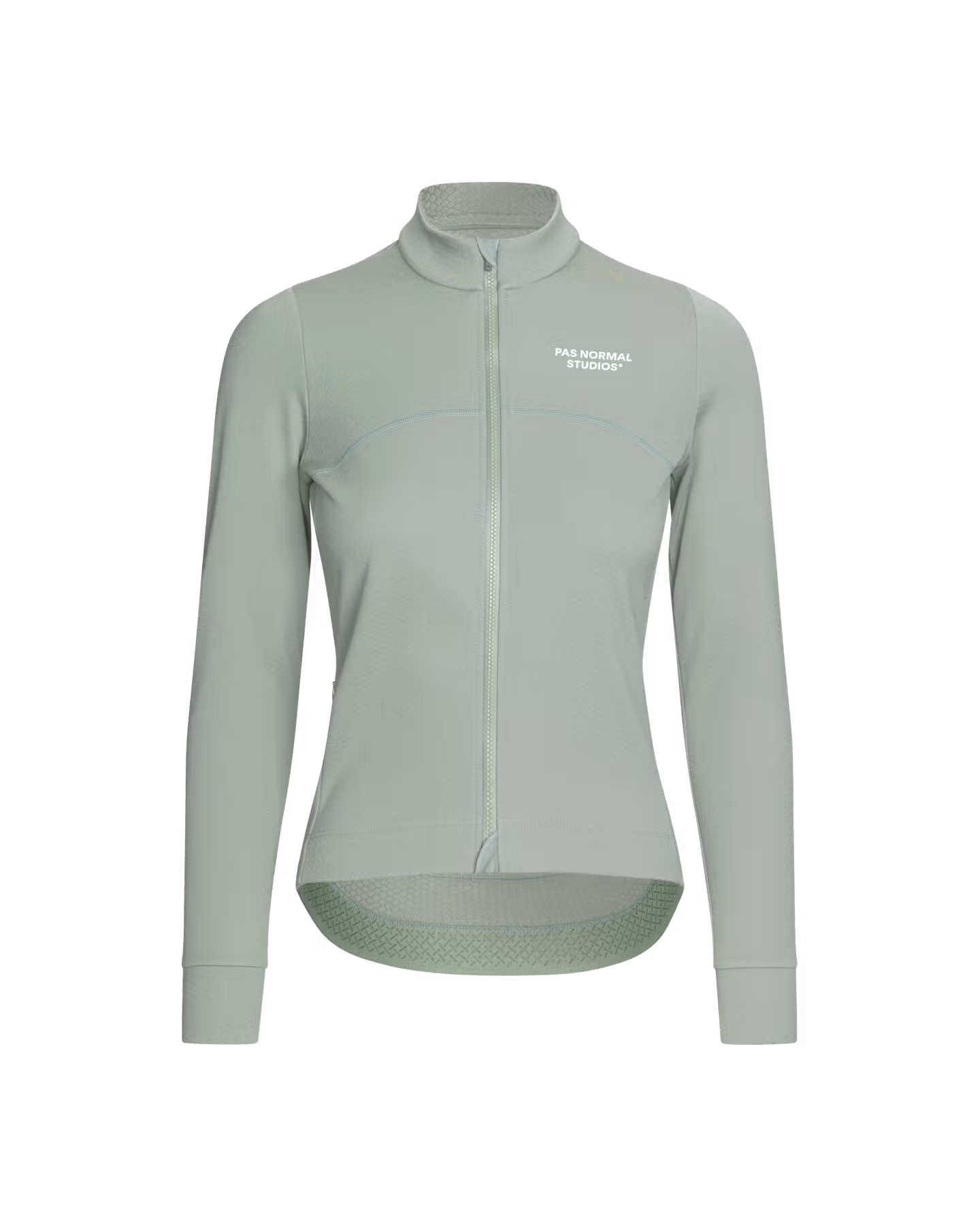 High-performance Women's Essential Thermal Long Sleeve Jersey in Dark Celeste, designed for warmth and comfort during cold-weather cycling. Available at Cassiopeia US.