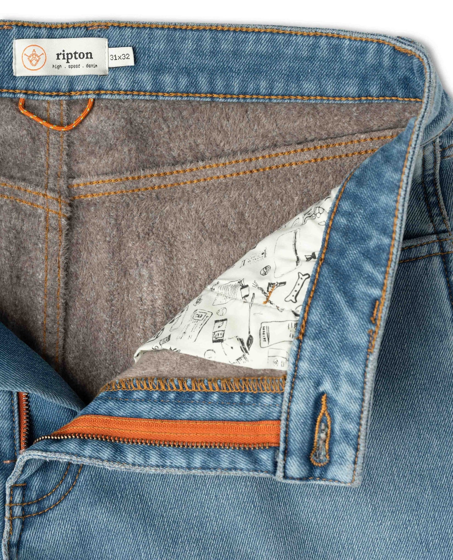 Men's Winter Jeans - Light