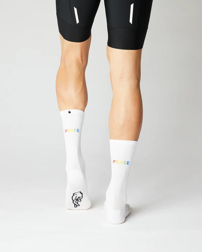 Rolling Harmony Socks - White
